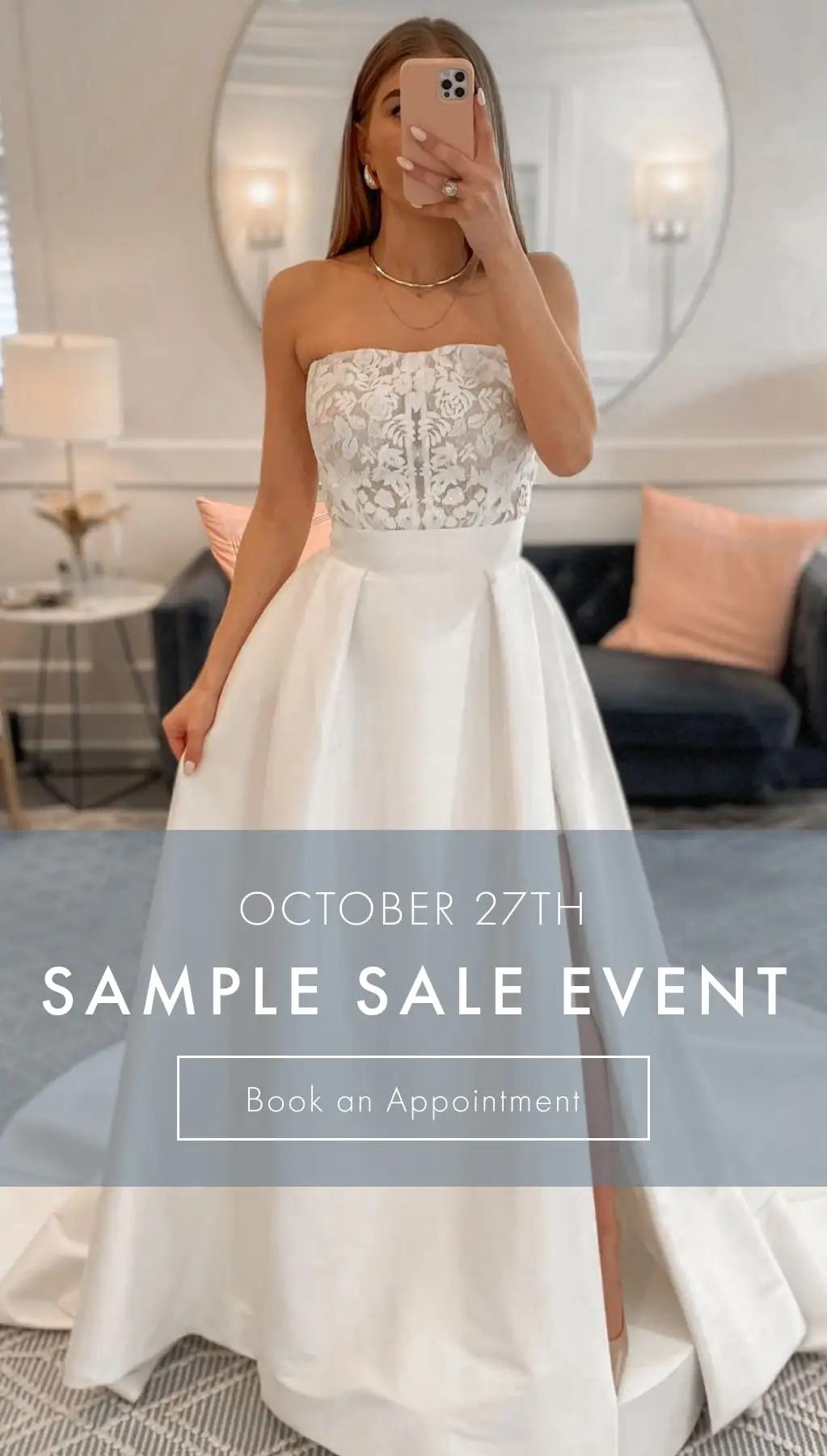 Mobile Sample Sale Event Banner