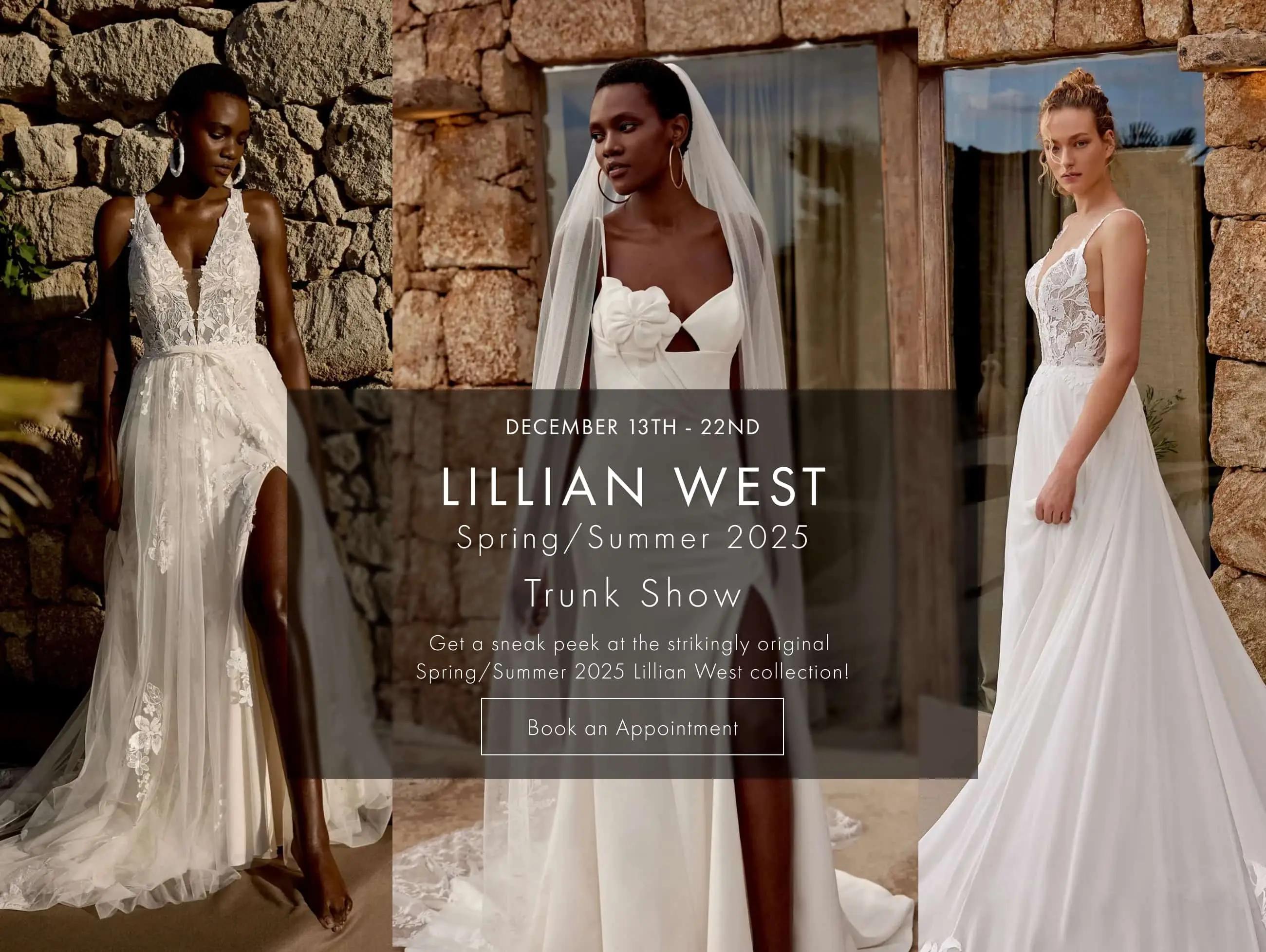 Desktop Lillian West Trunk Show Banner