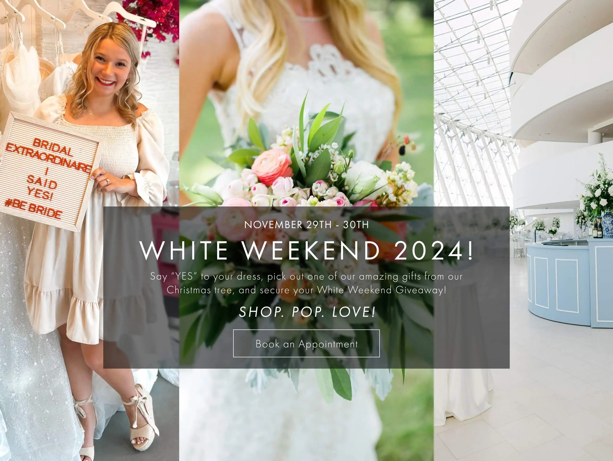 Desktop White Weekend 2024 Banner