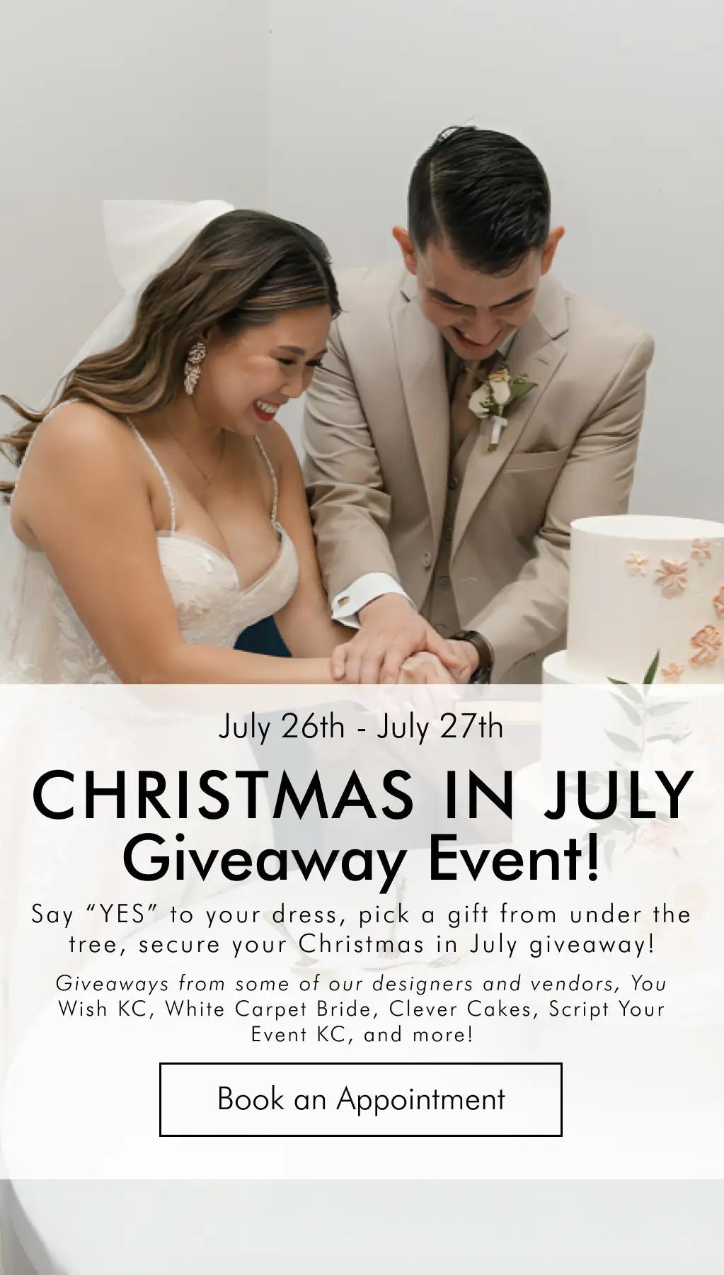 Mobile Christmas in July Giveaway Event Banner